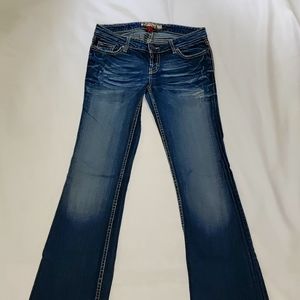 Women's BKE Stella Bootcut Jeans Strech Denim Size 27